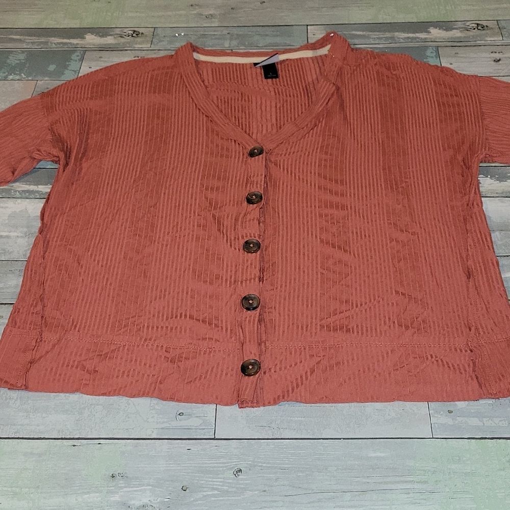 Daytrip Orange Shirt/Top sz Large